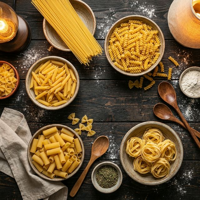 Rodzaje makaronu — kompletny przewodnik